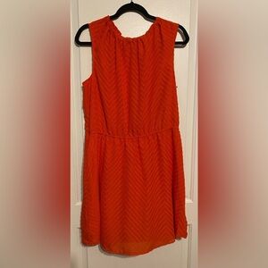 Women’s Vibrant Tomato Orange Dress SZ L